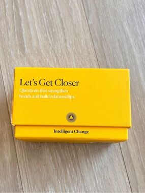 Intelligent Change Let’s Get Closer Card Game